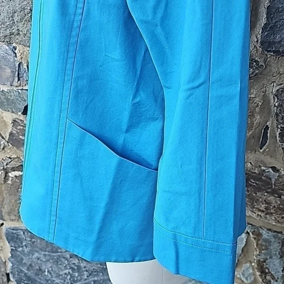 LAFAYETTE 148 New York Jacket Career in Blue Size 8 - Picture 4 of 9